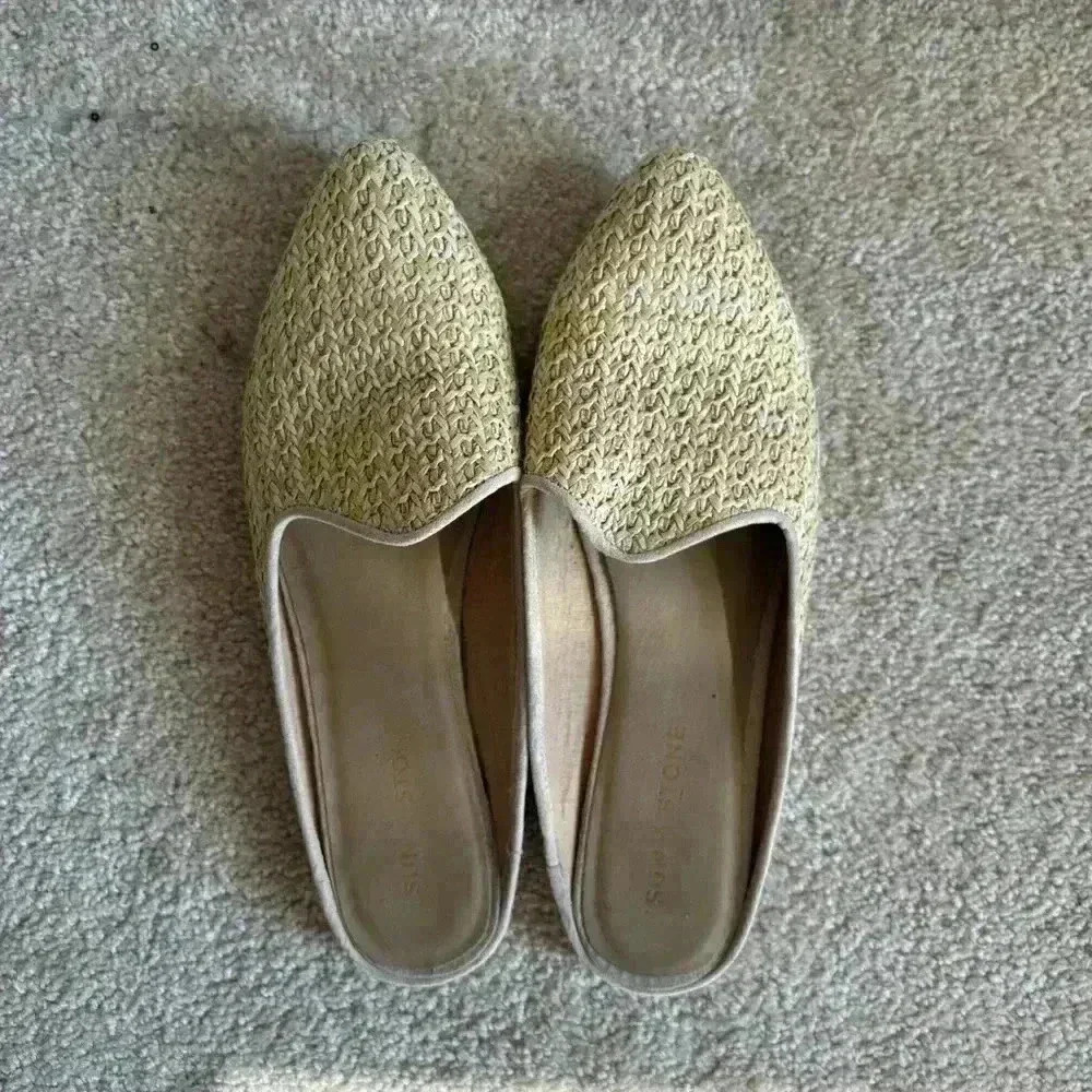 Sun and Stone Rattan Mules - Picture 4 of 4